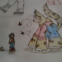MI GUARDIÀN. Character Design, Drawing, Pencil Drawing, Sketchbook, and Sketching project by Cheryl Araujo - 02.06.2025