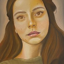Red Head. Un progetto di Illustrazione tradizionale, Belle arti, Disegno, Disegno a matita, Disegno di ritratti, Disegno realistico e Disegno artistico di Shawn - 07.02.2025
