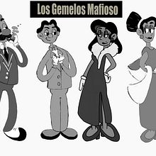 Los Gemelos Mafioso. Un progetto di Character design di lulycortines22 - 07.02.2025