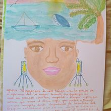 Mujer herida . Drawing, and Fine Arts project by YANNYS HENRIQUEZ - 02.08.2025
