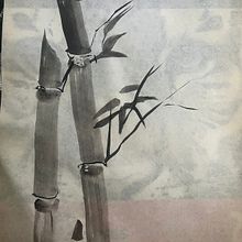 Bambú y Zen. Un proyecto de Dibujo, Ilustración tradicional, Ilustración con tinta, Bellas Artes y Pintura de Sebastián Camilo Leal Daza - 08.02.2025