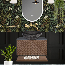 Biophilic Bathroom. Projekt z dziedziny Projektowanie wnętrz użytkownika Colleen Miller - 08.02.2025