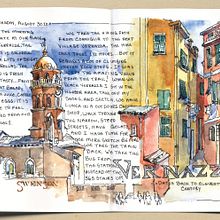 Wander & Sketch: A Traveler’s Illustrated Journey. Arts, Crafts, and Collage project by radha_manfrida - 02.09.2025