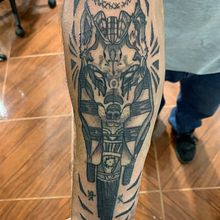 Anubis . Tattoo Design project by Carlos Gomez - 02.09.2025