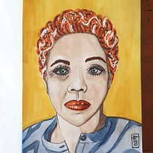 Autoritratto. Un proyecto de Dibujo de Retrato, Pintura, Pintura a la acuarela y Sketchbook de Chiara Orlandini - 09.02.2025