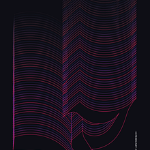 "LOVE IS A LOOP" Poster. Un progetto di Calligrafia, Lettering digitale, Lettering e Tipografia di Yara Radwan - 09.02.2025