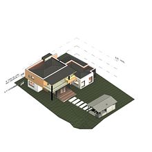 Mi Primera casa. 3D, Architecture, Digital Architecture, Interior Architecture, 3D Modeling, and ArchVIZ project by icolam12 - 02.10.2025