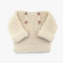 Patrón de Jersey Natural Baby. Arts, Crafts, Fashion Design, Textile Design, DIY, Fiber Arts, and Knitting project by Marta Porcel Vilchez - 02.10.2025
