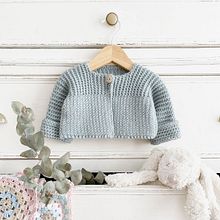 Patrón de Rebeca de Crochet ISTY-BITSY. Arts, Crafts, Fashion Design, Textile Design, Fiber Arts, DIY, and Crochet project by Marta Porcel Vilchez - 02.10.2025