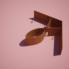 spatial contradictions. 3D, 3D Modeling, Architecture, ArchVIZ, Digital Architecture, Digital Illustration & Interior Architecture project by sabrinadasca - 02.10.2025