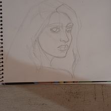 Caderno de retratos: explore o rosto humano: projeto final. Artistic Drawing, Drawing, Portrait Drawing, Sketchbook, and Sketching project by Arthur Vital Maximo - 02.11.2025