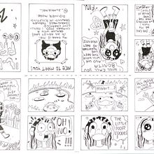 Mini Zine Comic. Comic, Drawing, Traditional illustration, Ink Illustration, and Pencil Drawing project by Mei Lazarov - 02.12.2025
