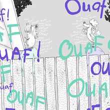 Lettering d'une illustration jeunesse (projet personnel d'album). Drawing, H, Lettering, Traditional illustration, Lettering, and Narrative project by Caroline Therrien - 02.12.2025