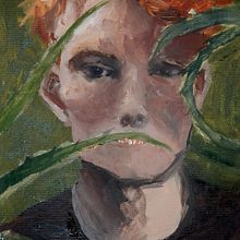 Through the Thorns of Life. Oil Painting, Portrait Drawing, Painting, and Traditional illustration project by Mikaela L. - 02.12.2025