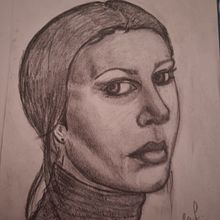 Ritratti umani tra luce ed ombre. Desenho, Desenho de retrato, Sketchbook, Esboçado, e Artes plásticas projeto de Angela Danese - 13.02.2025