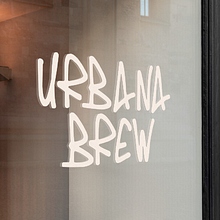 Urbana Brew. Br, ing, Identit, Design, Graphic Design, and Logo Design project by Tainá Fernandes - 02.13.2025
