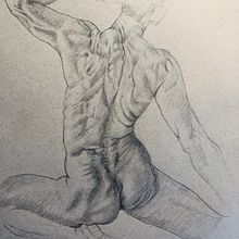Shane Wolf - great course. Fine Arts, Sketching, Drawing, Pencil Drawing, and Realistic Drawing project by Deb - 02.14.2025