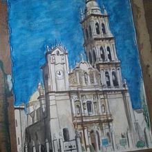 Mi proyecto del curso:Técnicas modernas para pasajes urbanos en acuarela . Painting, and Watercolor Painting project by Carlos Adrián De La Paz Almaraz - 02.14.2025
