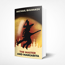The Master and Margarita Book Cover in Digital Painting style. Editorial Design, Graphic Design, Bookbinding, Digital Illustration, Stor, telling, and Digital Drawing project by michalwolski27 - 02.15.2025