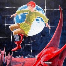 doggo. Character Design, Painting, and Acrylic Painting project by Augustin labbey - 02.15.2025