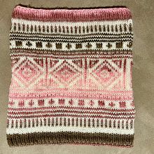 Cuello de lana estilo Navaji. Accessor, Design, DIY, Fashion Design, Fiber Arts, Knitting, and Textile Design project by Carolina V - 02.16.2025