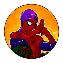 SPIDERMAN DURA-G. Digital Illustration, Drawing, and Graphic Design project by Yonathan Chepilla Orquera - 02.16.2025