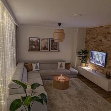 Sala estar. Decoration, Interior Design, Interior Decoration, Color Theor, and Spatial Design project by leandrovasquez9820 - 02.17.2025