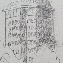 Hamburger Michel. Een project van  Tekening y Architectuur van Kai Möller - 17.02.2025