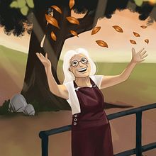 A Alegria de Viver. Children's Illustration, Digital Illustration, Digital Painting, and Picturebook project by Fernanda Azevedo - 02.17.2025
