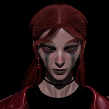 Demonio Carmesí . Projekt z dziedziny 3D,  Modelowanie 3D,  Projektowanie 3D i Retuszowanie fotografii użytkownika julian Colmenares - 19.02.2025