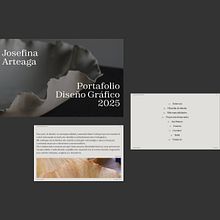 Portafolio diseño gráfico 2025. Un progetto di Consulenza creativa, Creatività, Design, Marketing, Gestione di un portfolio, UX / UI, Web design, Graphic design, Br, ing, Br, identit, Direzione artistica e Design editoriale di Josefina Arteaga - 19.02.2025