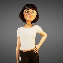 Expression test with Ji Eun rig. Un progetto di 3D, Animazione 3D, Character design 3D e Modellazione 3D di swanlake739 - 19.02.2025