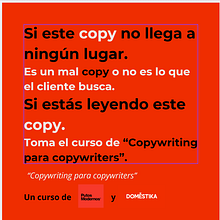 Copywriting para copywriters, un curso para promocionar el curso. Advertising, Communication, Cop, writing, Stor, and telling project by Miguel Alejandro Mendoza Rangel - 02.19.2025