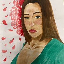 TEG-AutoretrarAquarel·la. Un progetto di Pittura ad acquerello di Aroa Garcia Toro - 20.02.2025