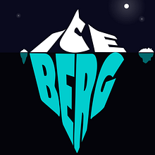 ICEBERG. Un proyecto de Br, ing e Identidad, Teoría del color, Diseño, Gestión del diseño, Diseño digital, Diseño editorial, Diseño gráfico, Diseño de logotipos, Tipografía y Diseño tipográfico de KEVIN ALBERTO MEJIA - 20.02.2025
