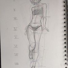 Proyecto final, simple . Un progetto di Belle arti, Disegno, Disegno a matita, Disegno realistico, Disegno anatomico e Bozzetti di kekorematsu - 20.02.2025