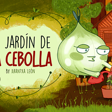 El Jardin de la Cebollas  Ein Projekt aus dem Bereich Digitale Illustration, Kinderillustration, Digitale Malerei und Bilderbücher von mitraxmoon - 21.02.2025
