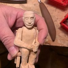 Autoautomata: The Woodcarver in Motion. Woodworking project by Marek Pazderka - 02.21.2025