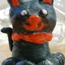 Gato en cerámica . Arts, Crafts, Ceramics, Character Design, Fine Arts, and Sculpture project by Darcy Catalina Peña Vela - 02.21.2025