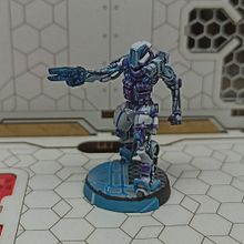 Infinity robotic Warcor. Painting project by p_a_trzcionkowski - 02.22.2025
