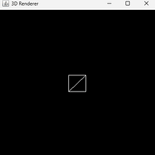 Motor de render 3d básico en java. Programming project by erick_lr051203 - 02.22.2025