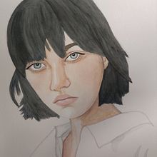 Retrato en acuarela a partir de una fotografía. Portrait Drawing, Traditional illustration, and Watercolor Painting project by arantxa.blazquez - 02.23.2025