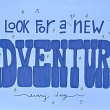 Lettering manual: looking for adventures.. Creativit, Drawing, H, Lettering, Lettering, Sketchbook, and Sketching project by Tatiana Cools - 02.23.2025