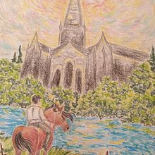 Prova d'examen. Un projet de Illustration traditionnelle , et Dessin de Iris Osuna Pérez - 24.02.2025