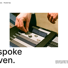 Bespoke Haven Webpage. UX / UI, and Web Design project by Oke Udoko - 02.24.2025