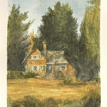 "Arrayan - Casa de Té" [2024]. Un proyecto de Bellas Artes, Pintura y Pintura a la acuarela de Gabriel Neves Coelho - 24.02.2025