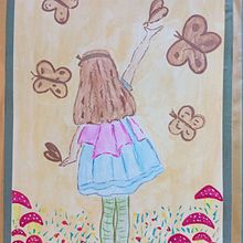 APRENDIZAXE. Een project van  Beeldende kunst, Traditionele illustratie, Kinderillustratie, Schilderij, Aquarelschilderen y Schilderen met gouache van M.Milagros Huete Vales - 24.02.2025