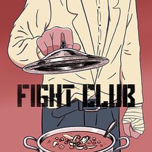 Book Cover Fight Club. Editorial Illustration, Digital Illustration, Stor, and telling project by Giovanni Berlim - 02.24.2025