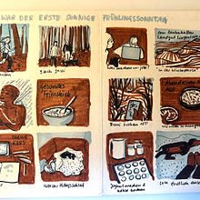 Nach langer Malpause - ein Neustart. Fine Arts, Sketching, Creativit, Drawing, Sketchbook, and Mindfulness project by Sandra Schulze - 02.24.2025