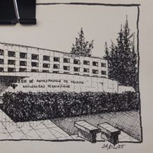 First crosshatching. Drawing, Traditional illustration, Ink Illustration, Sketchbook, and Sketching project by zagal_delio - 02.25.2025
